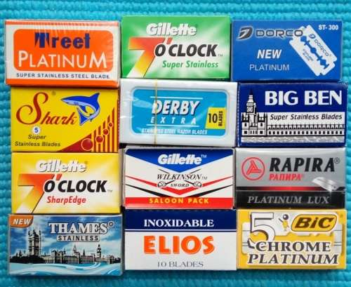 Double Edge Razor Blade Sampler Pack