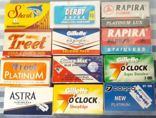 Double Edge Razor Blade Sampler Pack