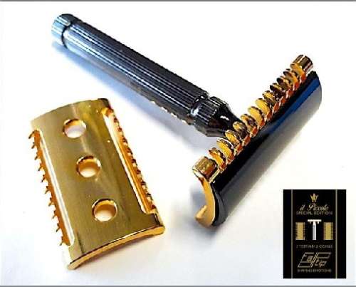 Fatip Piccolo Special Edition Safety Razor (Open & Closed comb)