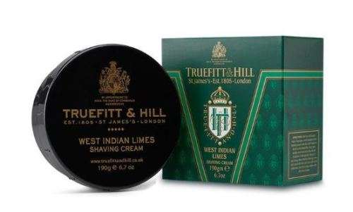 Truefitt and Hill West Indian Limes Shave Cream (190 gram)