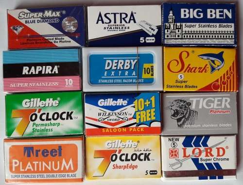 Double Edge Razor Blade Sampler Pack