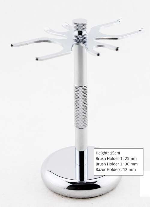 Shaving Razor and Brush Stand (Model 22)