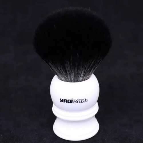 Yaqi Shave Brush White Knight (30mm, Shadow Synthetic)
