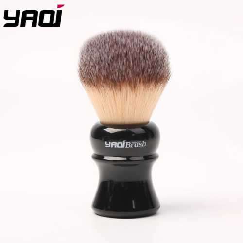 Yaqi Shave Brush Black Knight (Plisson Synthetic)
