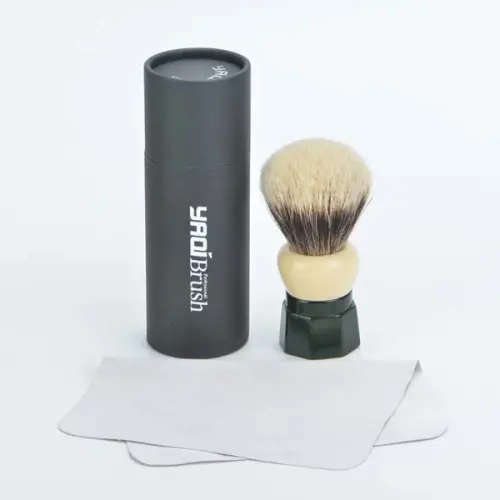 Yaqi Shave Brush Obisdian (2 Band Finest Badger)