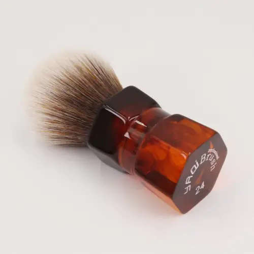 Yaqi Shave Brush Mocca (Brown Synthetic)