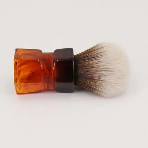 Yaqi Shave Brush Mocca (Brown Synthetic)