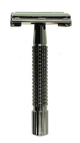 FS-9306 Gun-metal Twist To Open Safety Razor