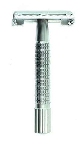 FS-9306 Matte Nickel Twist To Open Safety Razor
