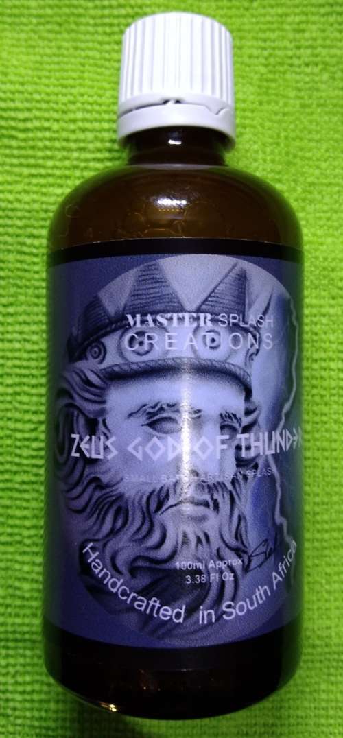 MSC - Zeus God Of Thunder Shave Soap and Aftershave Bundle