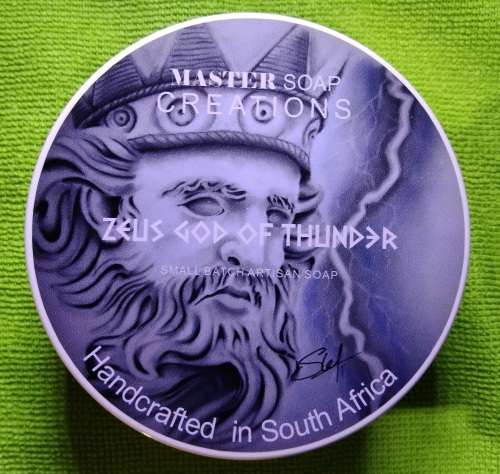 MSC - Zeus God Of Thunder Shave Soap