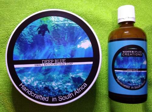 MSC - Deep Blue Shave Soap and Aftershave Bundle
