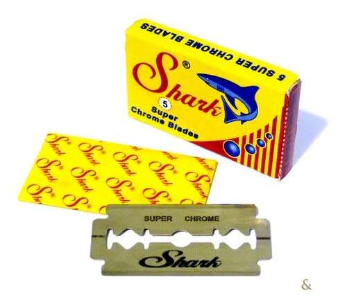 Shark Super Stainless Safety Razor Blades (100 Pack)