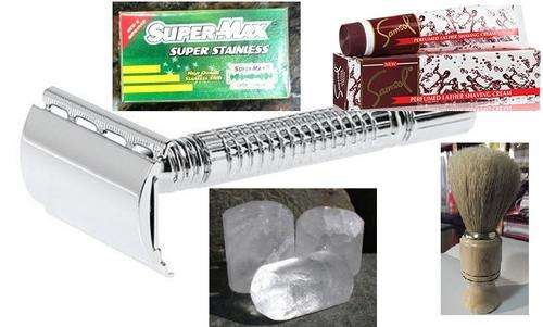 Traditional Wet Shaving Starter Kit (Samsol)