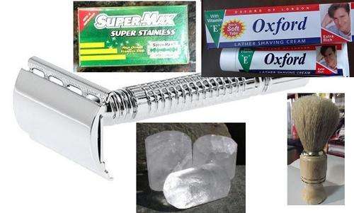 Traditional Wet Shaving Starter Kit (Oxford)