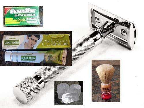 Traditional Wet Shaving Starter Kit (Parker 91R)