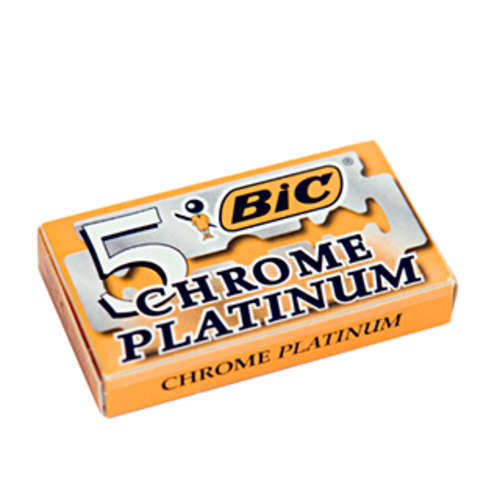 BiC Chrome Platinum Safety Razor Blades
