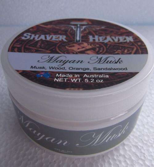Shaver Heaven Mayan Musk Shave Soap