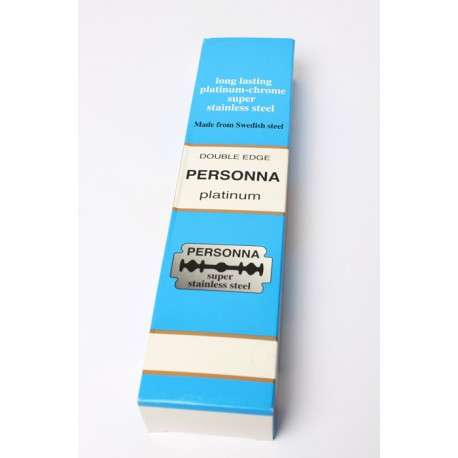 Personna Platinum Double Edge Safety Razor Blades (Bulk)