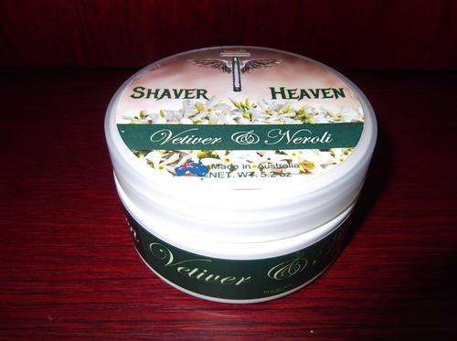 Shaver Heaven Vetiver Neroli Shave Soap