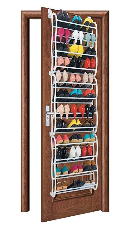 36 Pair Over The Door Hanging Shoe Rack