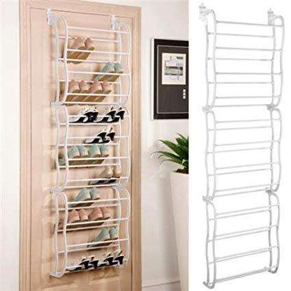 36 Pair Over The Door Hanging Shoe Rack