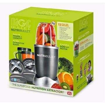 Magic Bullet Nutri-bullet 12-piece High speed 600w Juicer