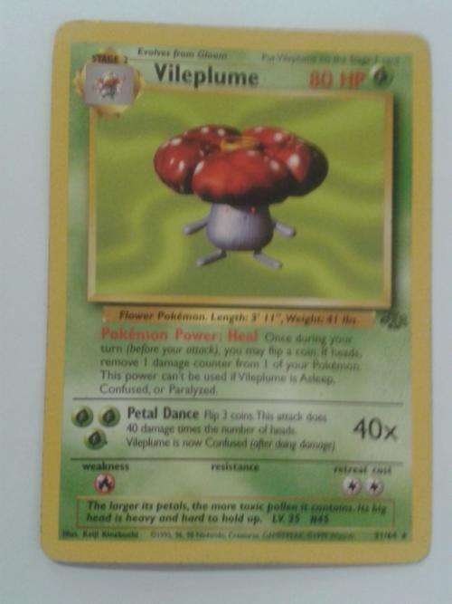 Pokemon Vileplume 31/64 Rare