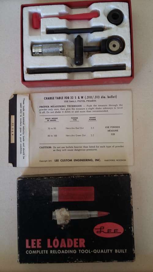 .32 S&W Lee Loader