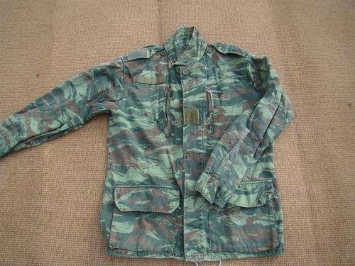 French Bush Jacket used in Mozambique