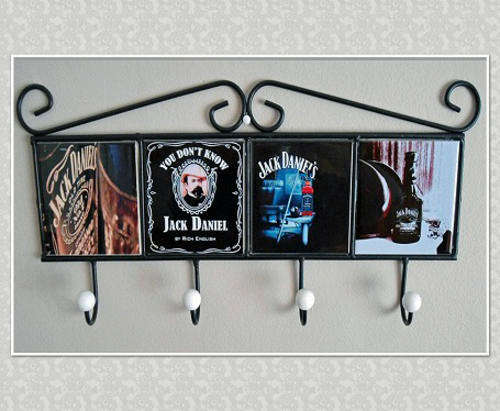 JACK DANIELS DISPLAY COAT RACK