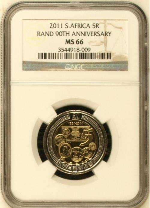 ''SPECIAL ORDER FOR GAINS''2011 SARB R5 NGC GRADED MS 66 'NO ONE TO PURCHASE'