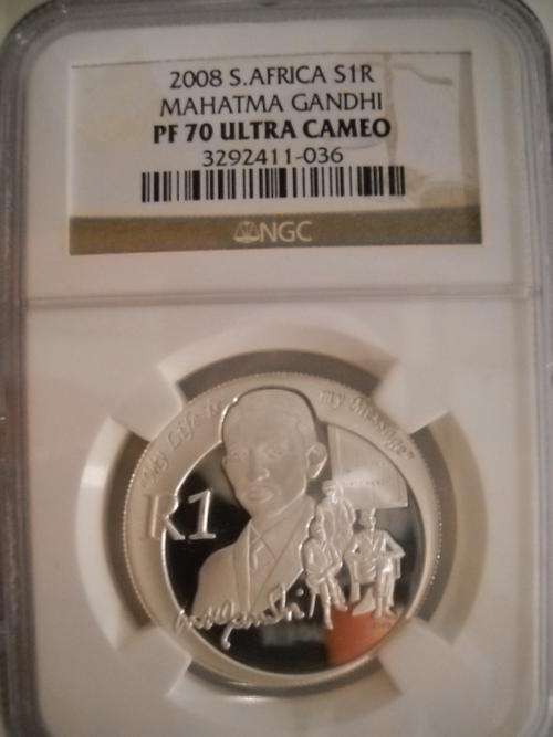 2008 GANDI SILVER R1 NGC-PF70 @@@ CRAZY R1 START