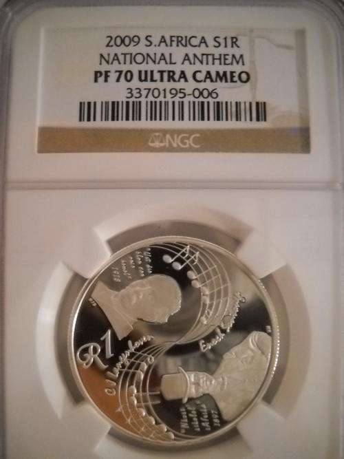 2009 NATIONAL ATHEM SILVER NGC-PF70 @@@CRAZY R1 START