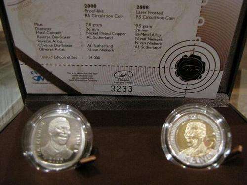 2008 Nelson Mandela Commemorative R5 Combo Set (SEALED SETS) @@@ CRAZY R1 START