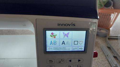 USED BROTHER Innovi`s NV800e Embroidery Machine