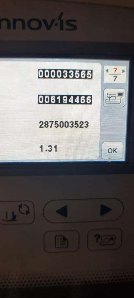 USED BROTHER Innovi`s NV800e Embroidery Machine