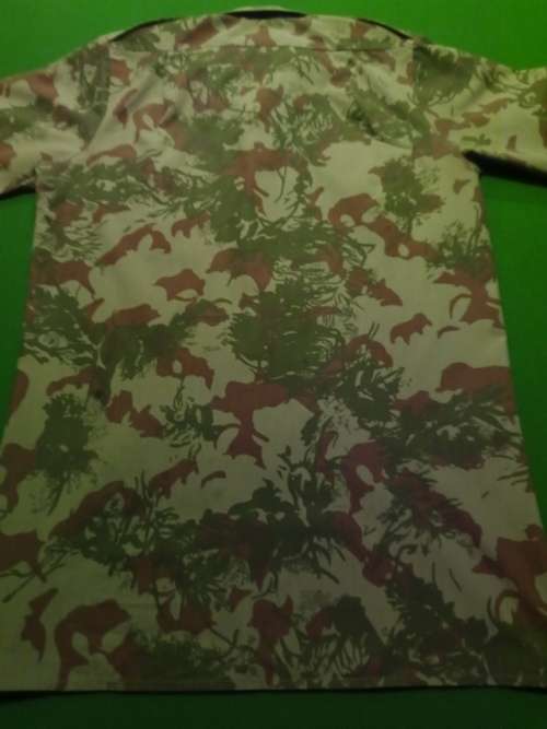 Koevoet long sleeve battle camouflage bush shirt (1984 SAP camo)