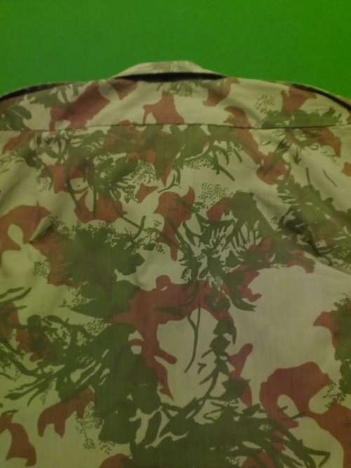 Koevoet long sleeve battle camouflage bush shirt (1984 SAP camo)