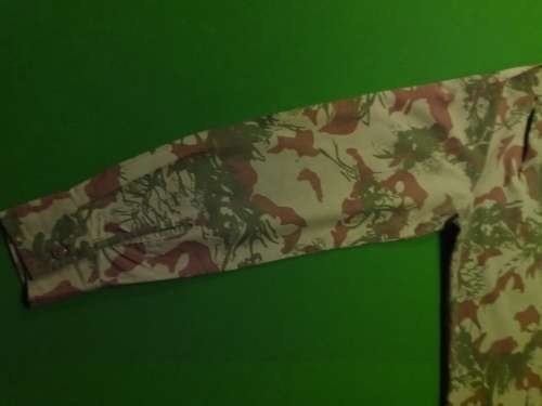 Koevoet long sleeve battle camouflage bush shirt (1984 SAP camo)