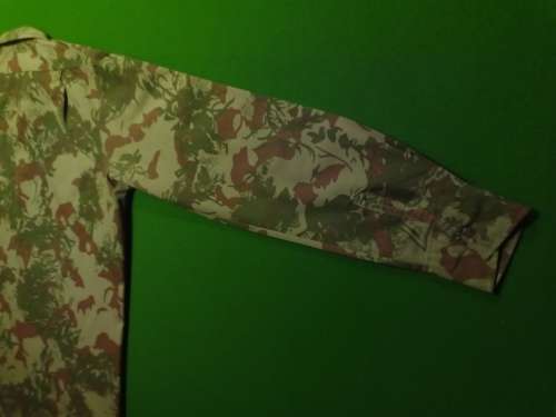 Koevoet long sleeve battle camouflage bush shirt (1984 SAP camo)