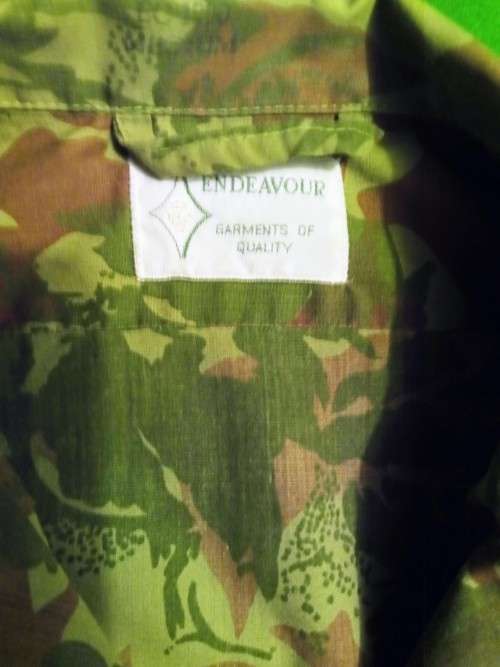 Koevoet long sleeve battle camouflage bush shirt (1984 SAP camo)