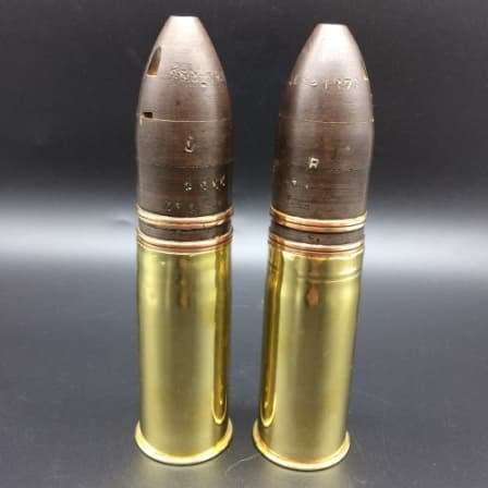 A Pair of Very Rare Boer War `Pom Pom` Shells