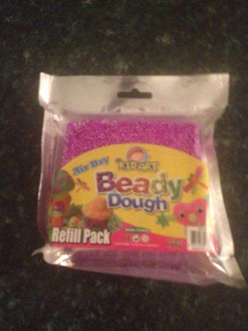 Beady Dough Air-Dry Clay - Pink