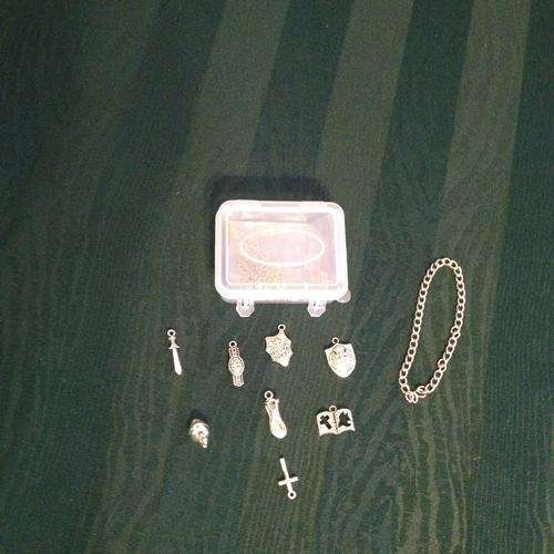 8 Piece Armour of God - 3D Charm Kit - create your own bracelet