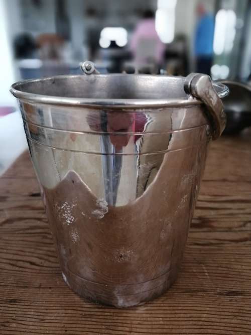 Solid Silver bucket