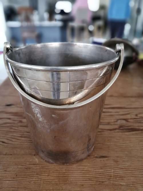 Solid Silver bucket