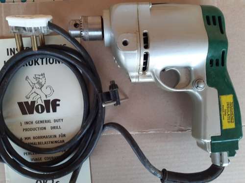 Vintage WOLF OK2c Electric Drill