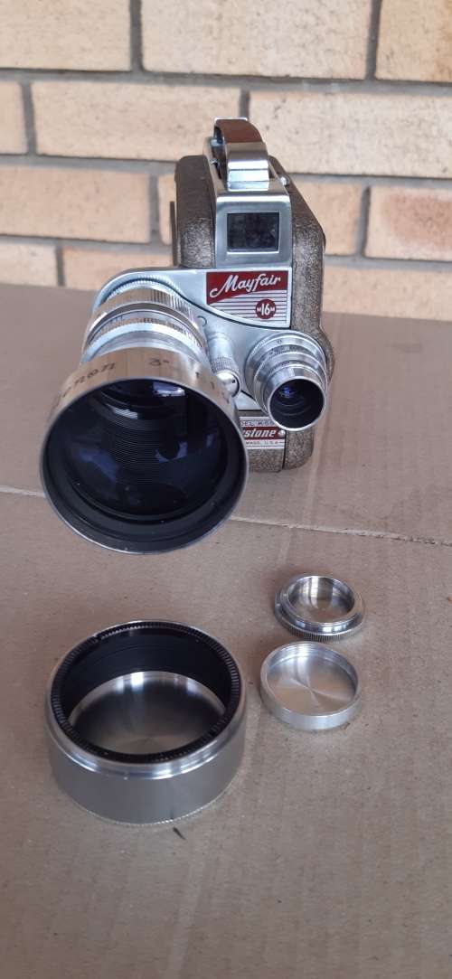 VINTAGE KEYSTONE MAYFAIR (Model K-55) 16mm Movie Camera