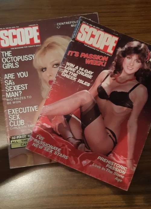 Vintage Scope magazines - 80s *2